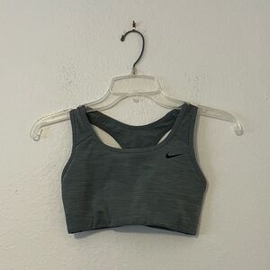 Grey Nike Sports Bra